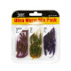 Lucky John Pro Series ULTRA WORM Mix Pack 1.4in MIX1, 45шт.