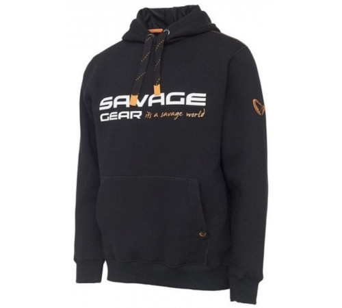 Худи Savage Gear Cosmo Hoodie Black Ink размер M