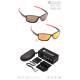 Очки поляризационные Tagrider N20-45 GOLD RED MIRROR в чехле
