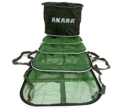 Садок прорезиненный Akara SA4S-L300-40/50 со штырём 300 см