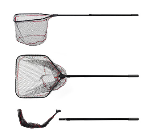 Подсачек телескопический Akara PF-8 60х60 см (245 см)
