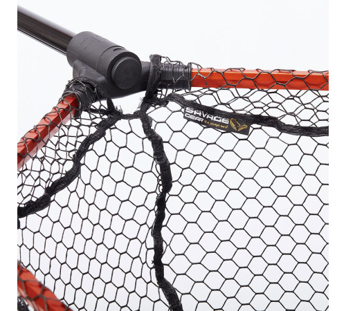 Подсачек складной Savage Gear Twist &amp; Fold Net 170х60х60 см с прорезиненной сеткой