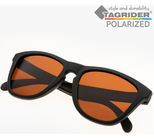 Очки поляризационные Tagrider N33-1 Brown в чехле
