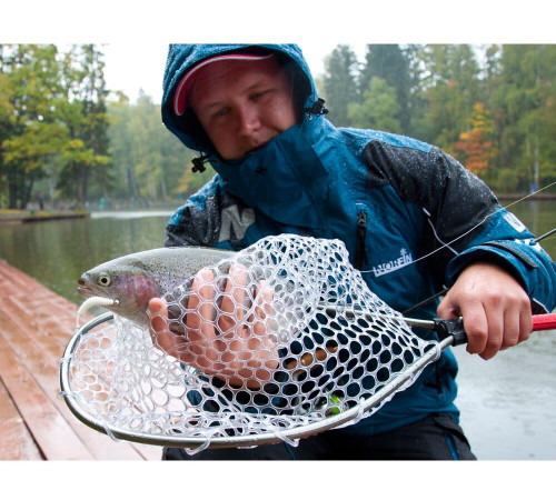 Подсачек разборный Lucky John Area Trout Game 115 см