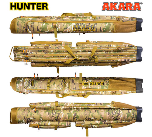 Чехол для удилищ Akara Hunter 160 см, 3 секции (CAH-160)