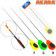 Зимняя удочка Akara Detent M 400 SK-2T-G, тест: 2-8 г, длина 40 см