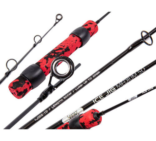 Удочка зимняя Lucky John Ice Jig Medium 50 см