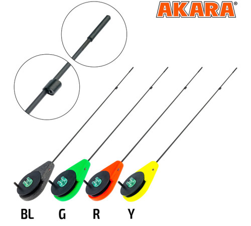 Удочка зимняя Akara BRZ (тест: 1-6 гр)