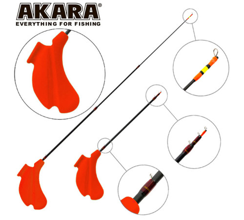 Зимняя удочка Akara Master Jig HLTC-3-R, тест: 1.5-7, 46 см