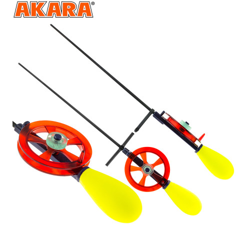 Зимняя удочка Akara Leeder N 29 см (HFBL-Y)