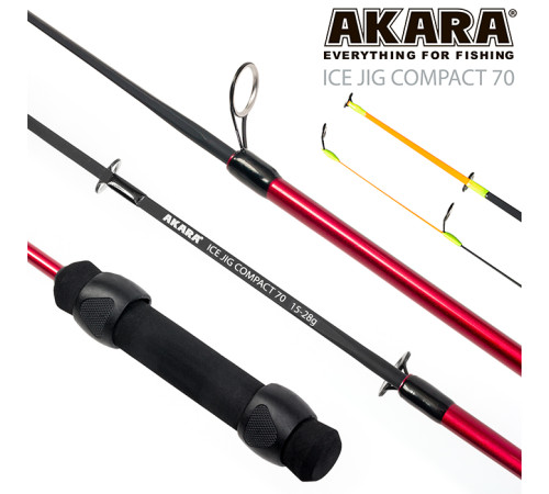 Зимняя удочка Akara Ice Jig Compact тест: 15-28, 70 см