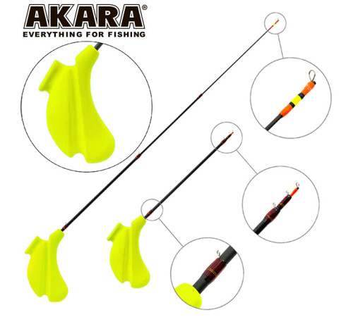 Зимняя удочка Akara Master Jig HLTC-3-Y, тест: 1.5-7, 46 см