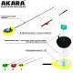 Зимняя удочка Akara Ice Pro SPZ-B тест: 0.5-6, 26 см