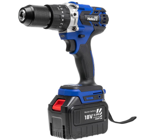 Шуруповерт-электробур 18V 6A (HS-LB176) Helios