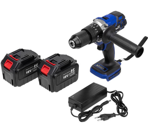 Шуруповерт-электробур 18V 6A (HS-LB176) Helios
