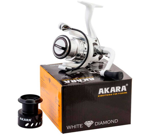 Безынерционная катушка Akara White Diamond 3000