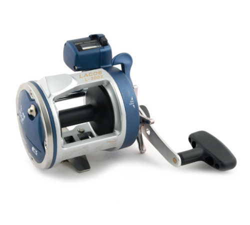 Катушка мультипликаторная Line Winder Lacos DX 30 R со счетчиком