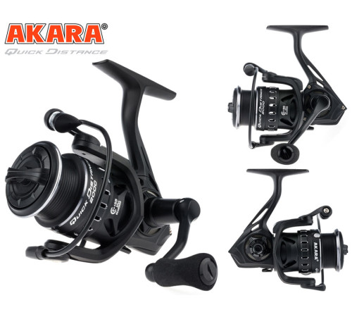 Катушка безынерционная Akara Quick Distance 2000. 6 ш.п. + 1 р.п.
