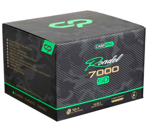 Безынерционная катушка Carp Pro Rondel 7000SD