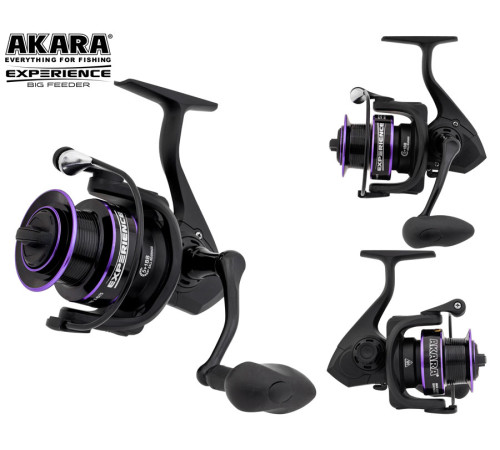 Катушка безынерционная Akara Experience Big Feeder 4000. 5 ш.п. + 1 р.п.