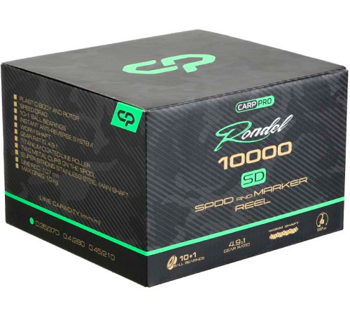 Безынерционная катушка Carp Pro Rondel Spod and Marker 10000SD