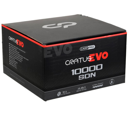 Безынерционная катушка Carp Pro Cratus Evo 10000SDN