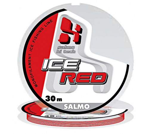 Леска монофильная зимняя Salmo Hi-Tech ICE RED 30м