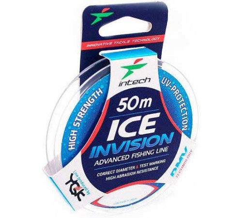 Леска монофильная Intech Invision Ice Line 50 м