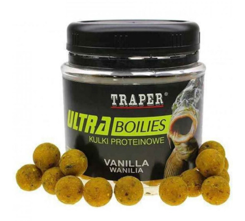 Бойлы Traper Ultra Boilies Wanilia 16mm (Ваниль, 100г)