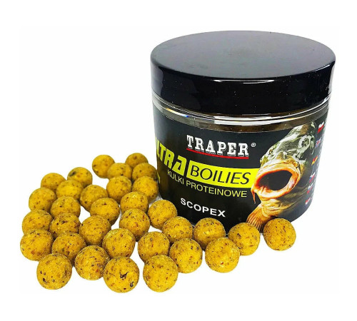 Бойлы Traper Ultra Boilies Scopex 12mm (универсальный сладкий, 100г)