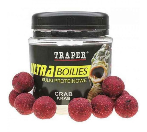 Бойлы Traper Ultra Boilies Krab 16mm (краб, 100г)