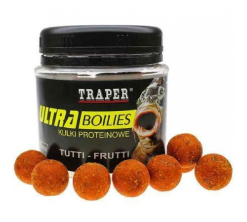 Бойлы Traper Ultra Boilies Tutti-Frutti 16mm (тутти-фрутти, 100г)
