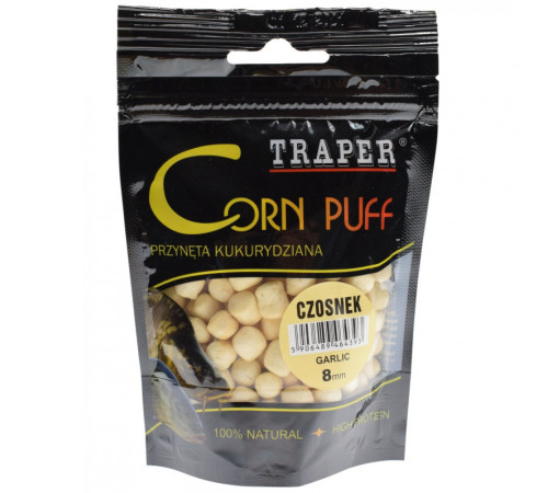 Насадка Traper Corn Puff Garlic (Чеснок, 8 мм)