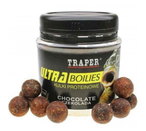 Бойлы Traper Ultra Boilies Czekolada 16mm (шоколад, 100г)
