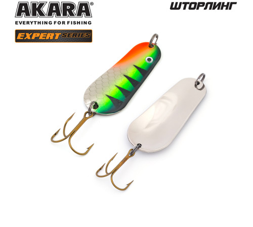 Блесна колеблющаяся Akara Expert Шторлинг 35 (8 гр) цвет 18/SIL