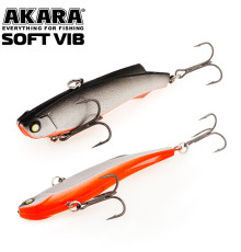 Воблер раттлин Akara Soft Vib 75 S (цвет A9)