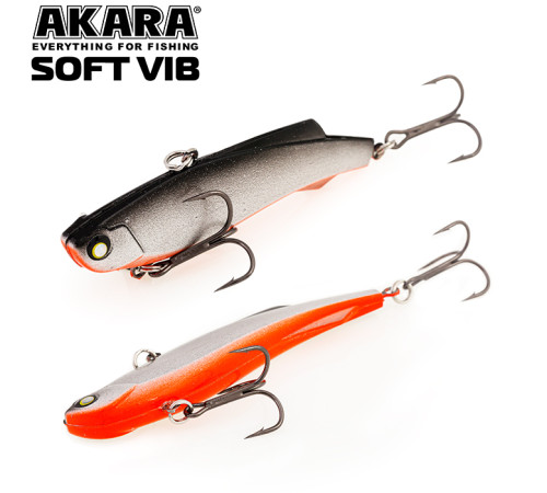 Воблер раттлин Akara Soft Vib 75 S (цвет A9)
