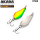 Блесна колеблющаяся Akara Атом Expert 65 (22 гр) цвет 5/SIL