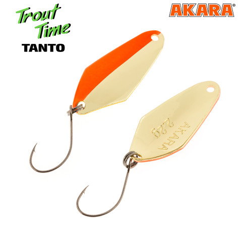 Блесна колеблющаяся Akara Trout Time Tanto (2.2 гр) цвет 29