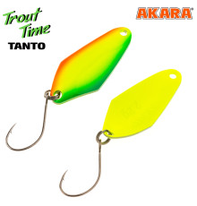 Блесна колеблющаяся Akara Trout Time Tanto (2.2 гр) цвет 80