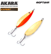 Блесна колеблющаяся Akara Expert Фортуна 80 (24 гр) цвет 6/SIL
