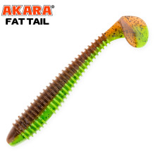 Силиконовые приманки Akara Fat Tail 120 мм,  цвет #439, 4 шт.
