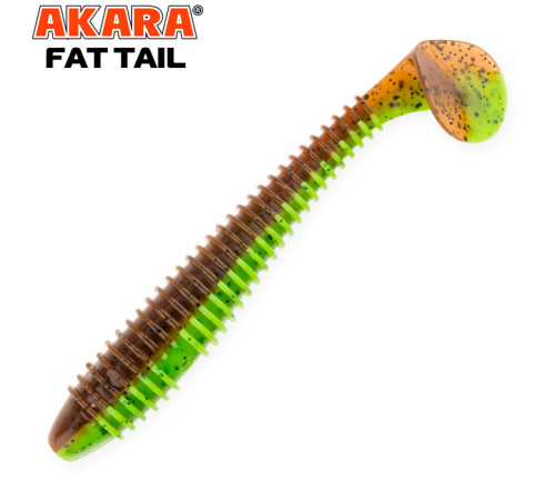 Силиконовые приманки Akara Fat Tail 120 мм,  цвет #439, 4 шт.