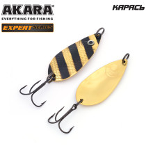 Блесна колеблющаяся Akara Expert Карась 65 (18 гр) цвет 14/GO