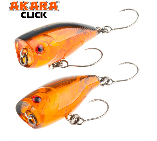 Воблер-поппер Akara Click 35F (цвет A22)