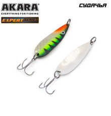 Блесна колеблющаяся Akara Expert Судачья 60 (9 гр) цвет 18/SIL