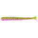 Силиконовые приманки Lucky John Pro Series Spark Tail 3,0in T92, 7шт, виброхвост