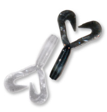 Силиконовые приманки Akara Frog Tail 40 мм, цвет #15, 6 шт.