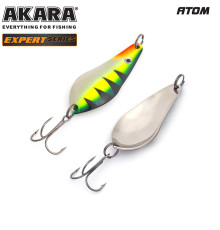 Блесна колеблющаяся Akara Атом Expert 65 (14 гр) цвет 18/SIL