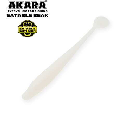 Силиконовые приманки Akara Eatable Beak 95 мм,  цвет #L11, 4 шт.